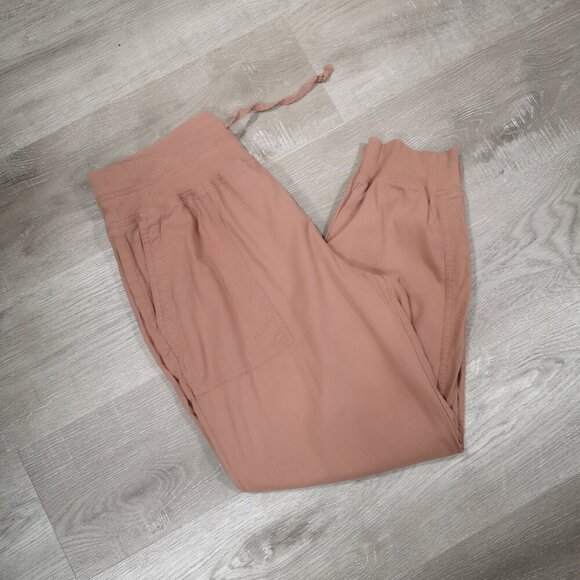 2 / $30.00 - Joe Fresh Ladies Size Large Light Rust Pull On Style Joggers - Picture 8 of 11